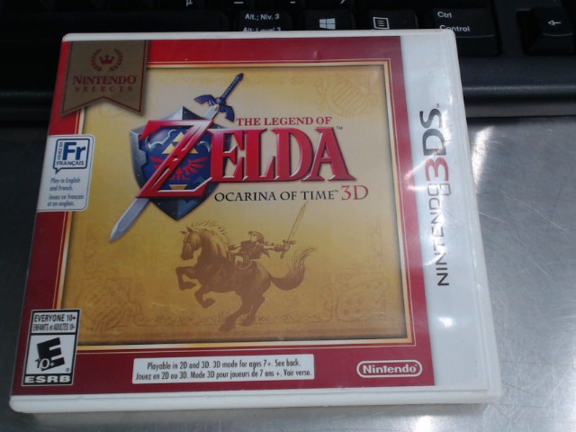 The legend of zelda ocarina of time 3d