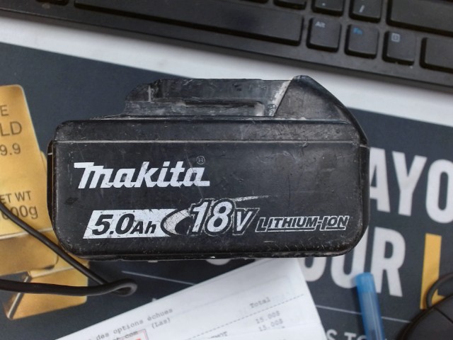 Batterie makita 18v 5.0ah