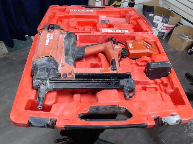 Gun a clou ciment(gaz+bat)1batt+1ch+case