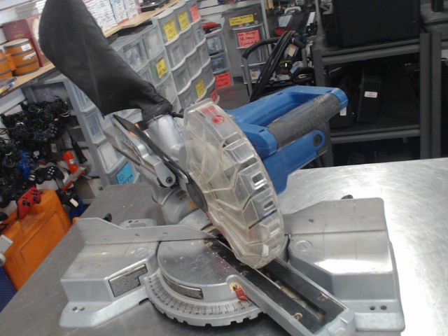 Scie onglet radial elect.7''1/4+sac