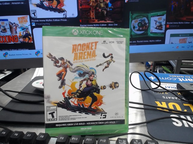 Jeu xbox one rocket arena mythic arena