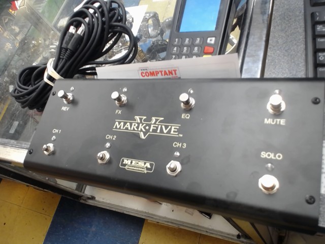 Footswitch for mesa bougie mark v