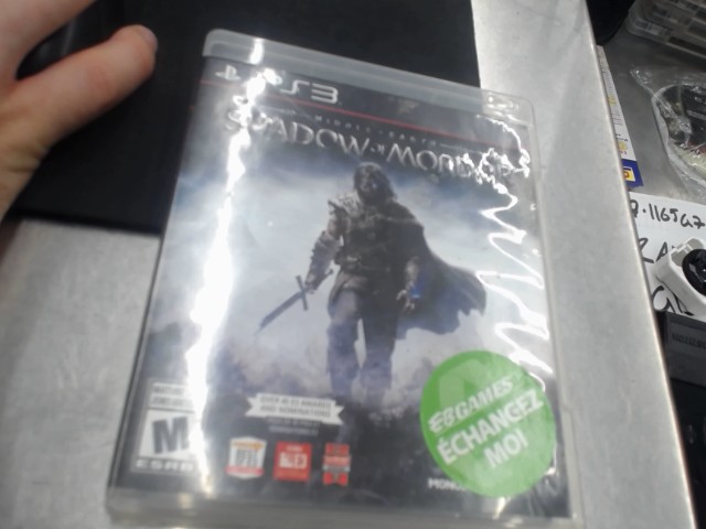 Jeu ps3 middle earth shadow of mordor