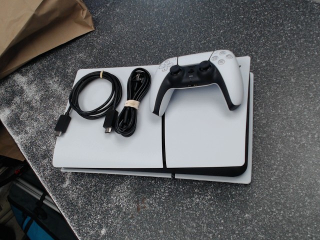 Ps5 slim digital+man+fils