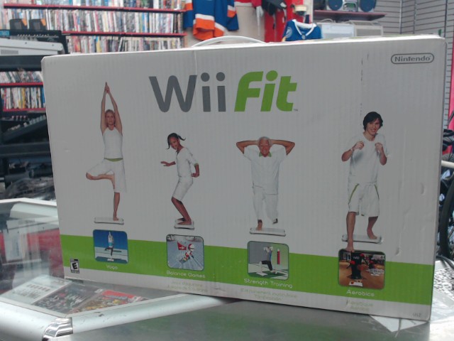Wii fit in box like new