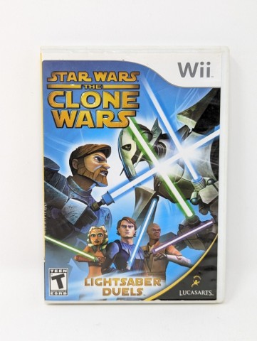 Star wars the clone wars wii