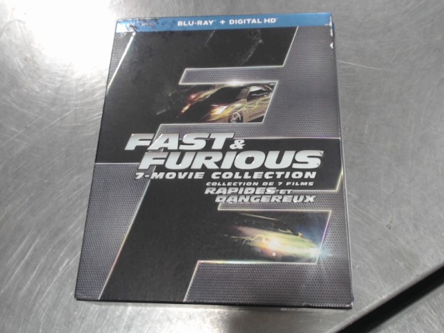 Coffret fast&furious 7 movie collection