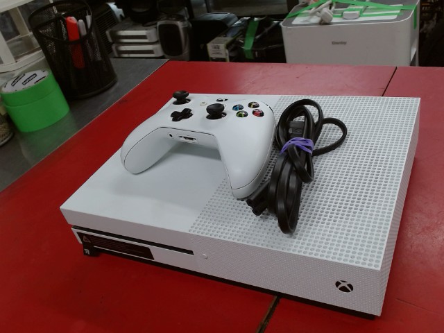 Console xbox one s blanche+manette