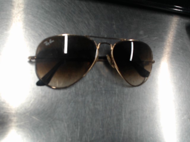 Lunette de solei rayban aviator+case