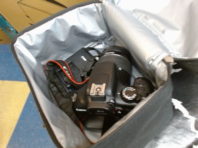 Digital camera eos rebel t6 lens et case