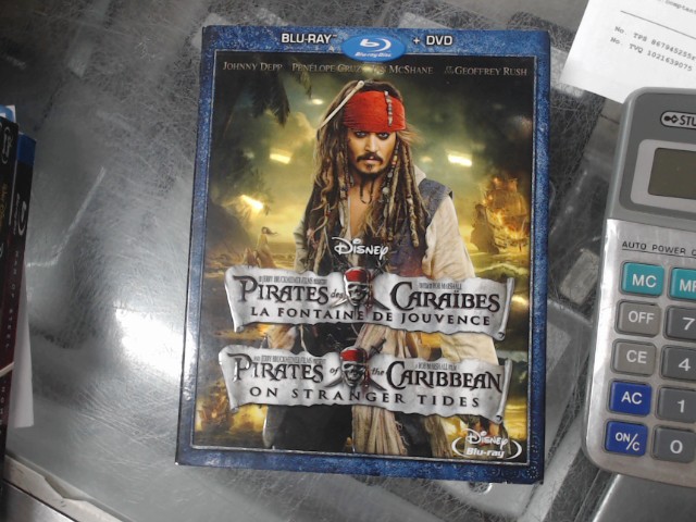 Pirates des caraibes la fontaine de jouv