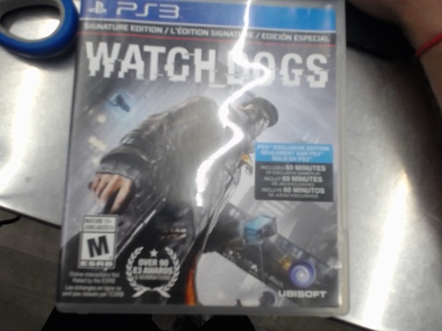Jeu playstation 3 watch dogs