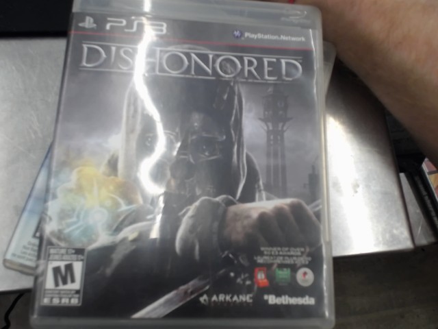 Jeu playstation 3 dishonored