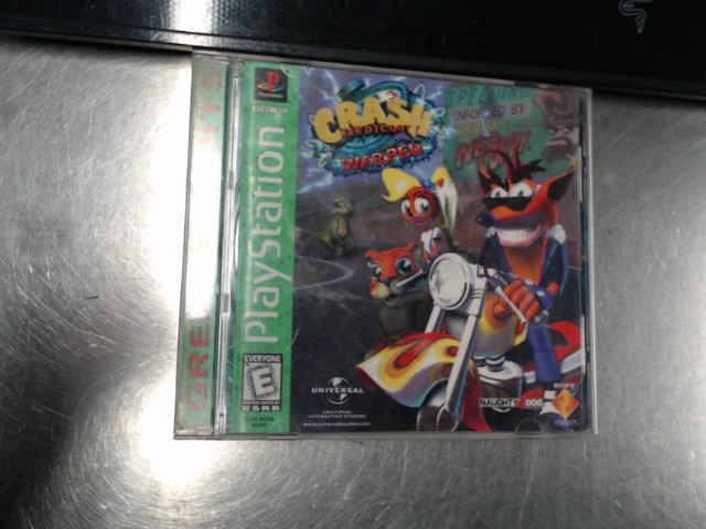 Crash bandicoot warped ps1 jeux