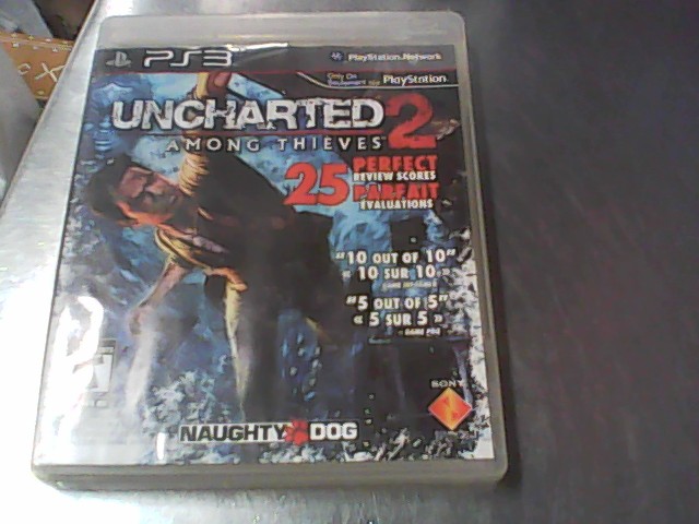 Uncharted 2 among thieves cib