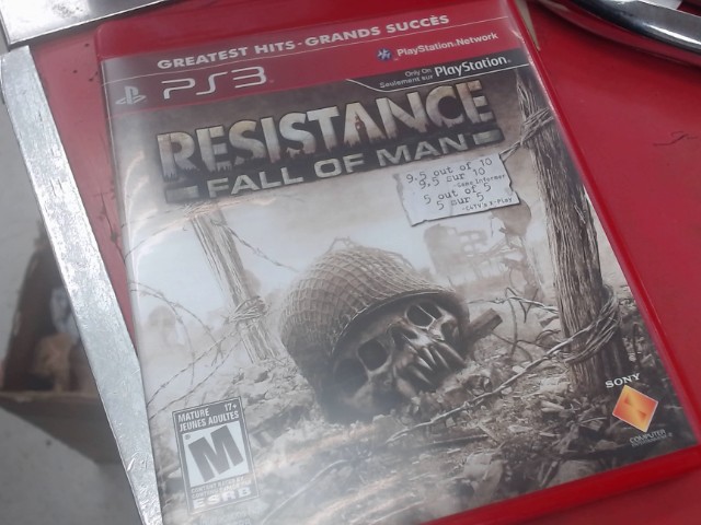 Resistance fall man