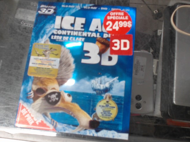 Ice age continental drift