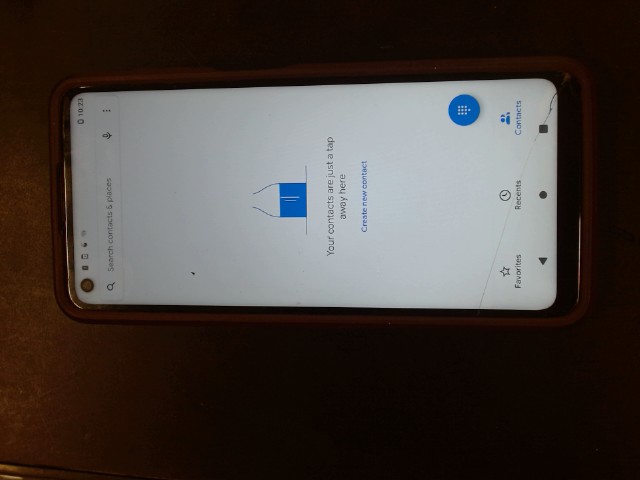 Cellphone screen crack pw69671