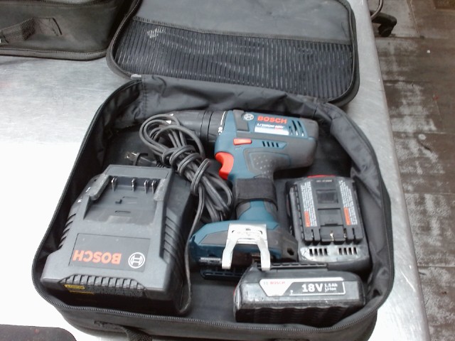 Drill avec chargeur 2batterie 1.5ah
