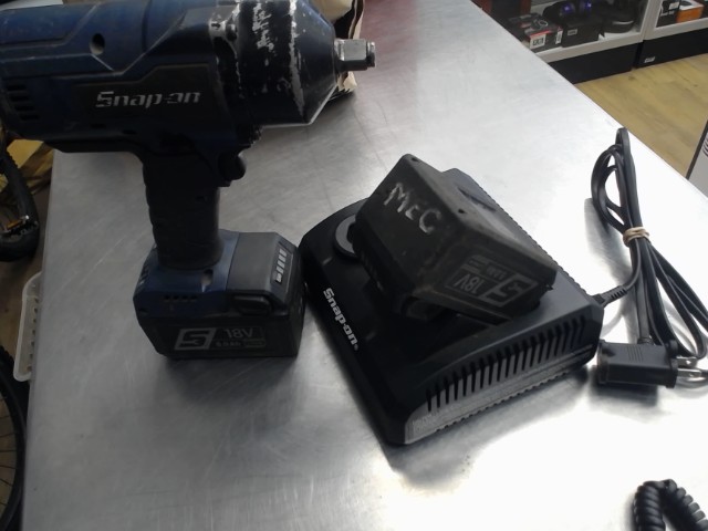 Kit impact snap-on avec chargeur+2 bat