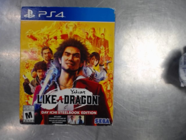 Yakuza like a dragon (steelbook)