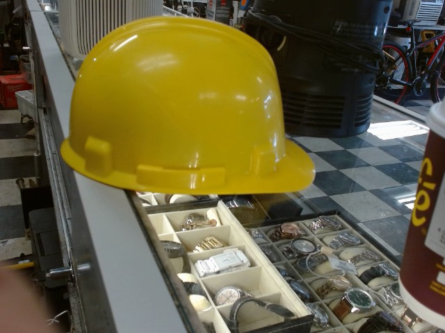 Casque de construction