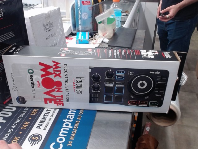 Dj control starlight + boite