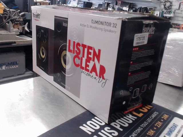 Paire active dj monitoring speaker/boite