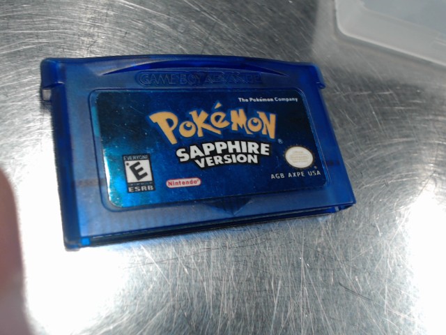 Pokemon saphire version
