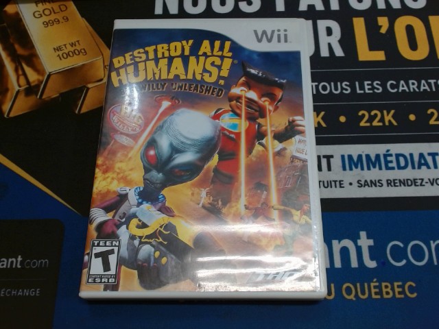 Destroy all humans! big willy unleashed