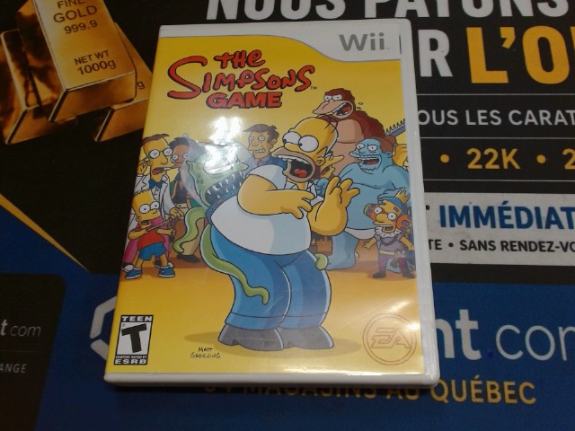 The simpsons game