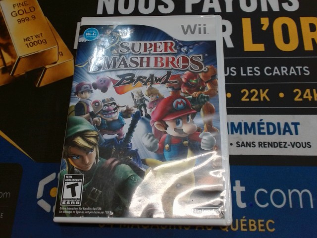 Super smash bros brawl