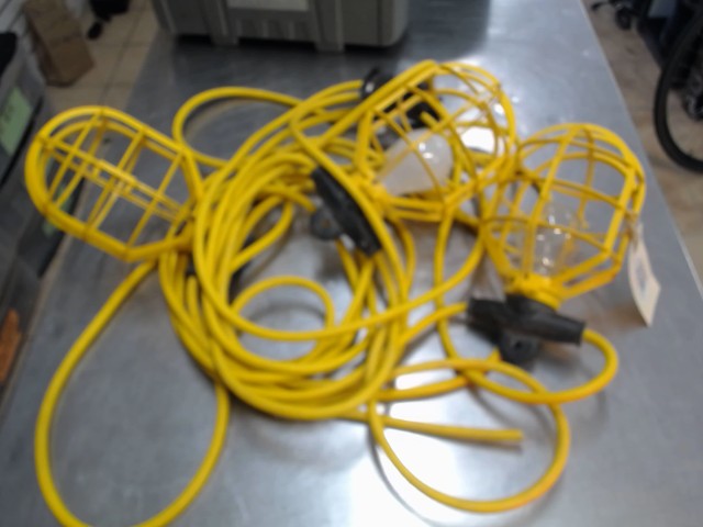 3 lumiere attacher jaune