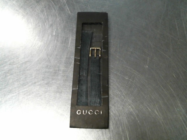 Strap pour montre gucci noir en boite