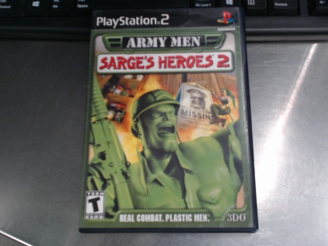 Army men sarge's heroes 2 ps2 cib