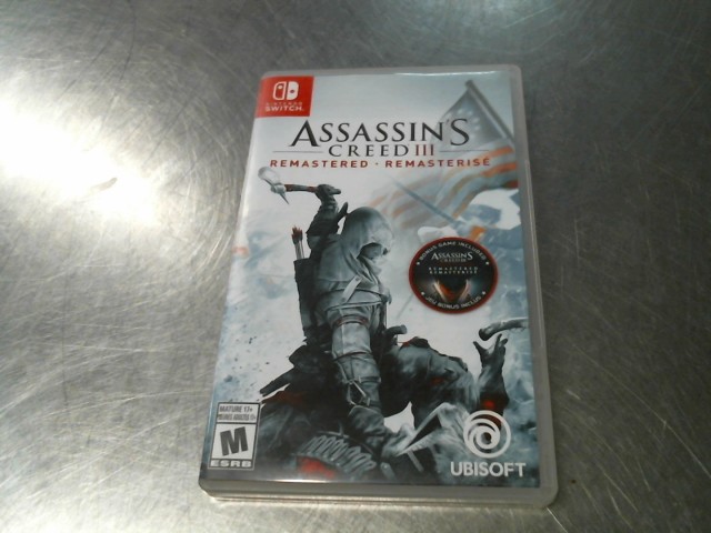 Assassin's creed 3 remastered switch