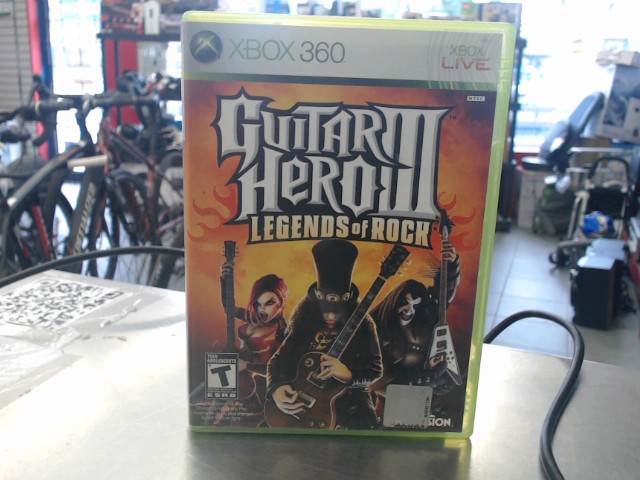 Guitar hero iii legends of rock
