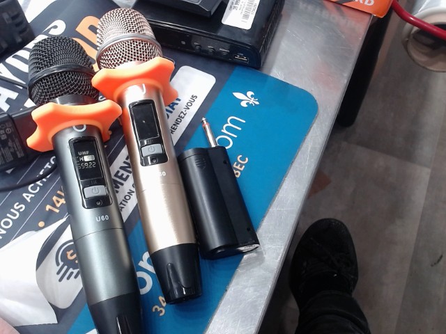 Paire microphone sans fil + receiver