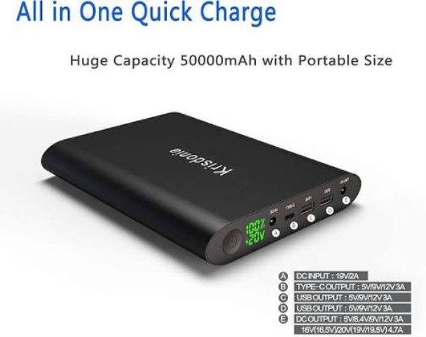 Chargeur pour ordi portable kriisdonia 5