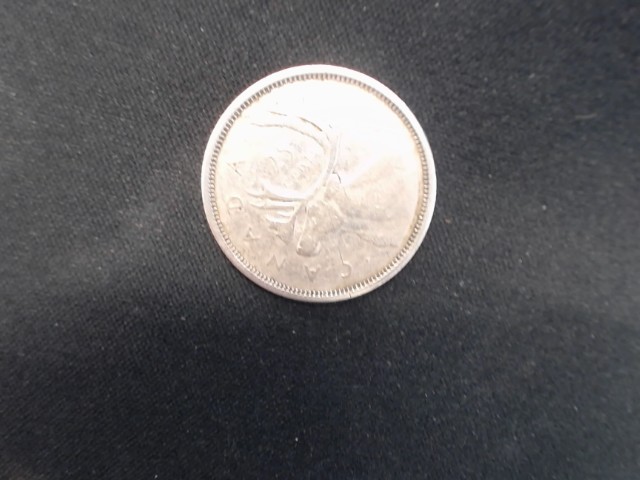 25 cents argent 1965 5.7g