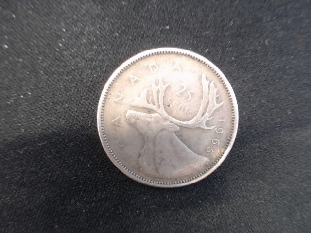 25 cents argent 1963 5.7g