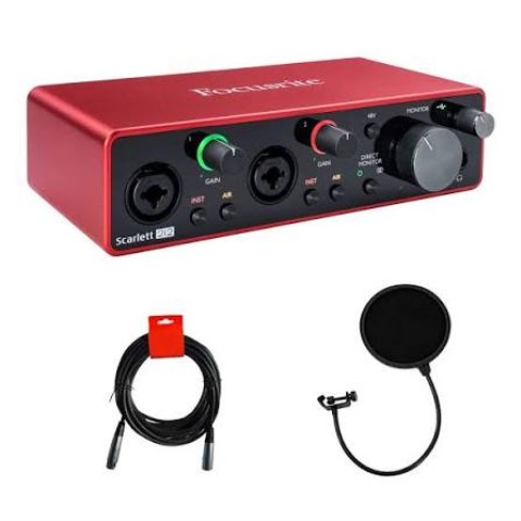 Interface audio usb scarlett 2i2 crott�