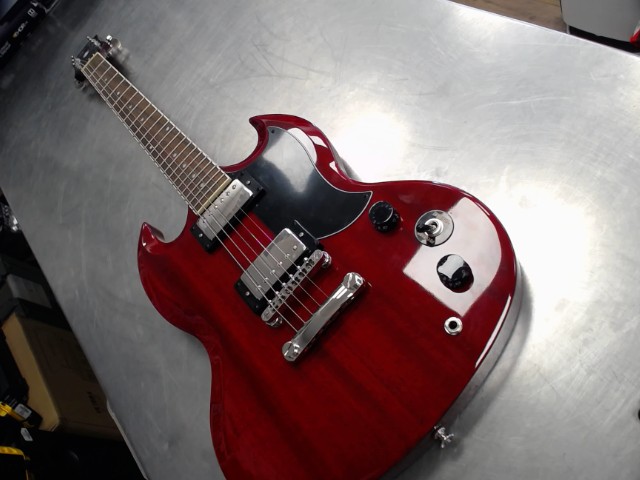 Guitare electrique rouge epiphone