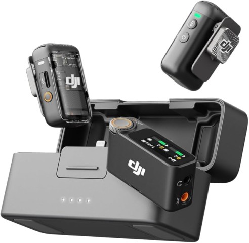 Kit de 2 microphone sans fils dji case