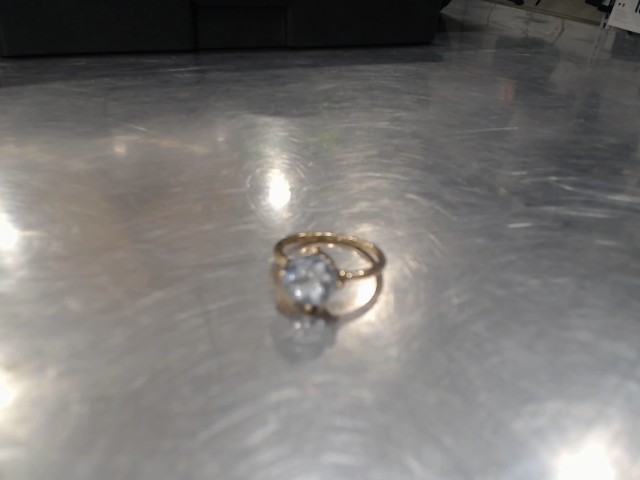 Bague en stainless pierre bleu