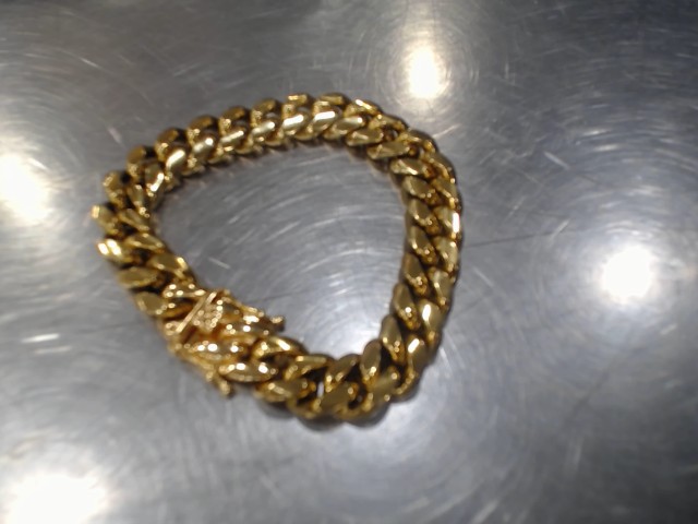 Bracelet stainless style cuban link