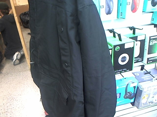 Rubberized rain jacket