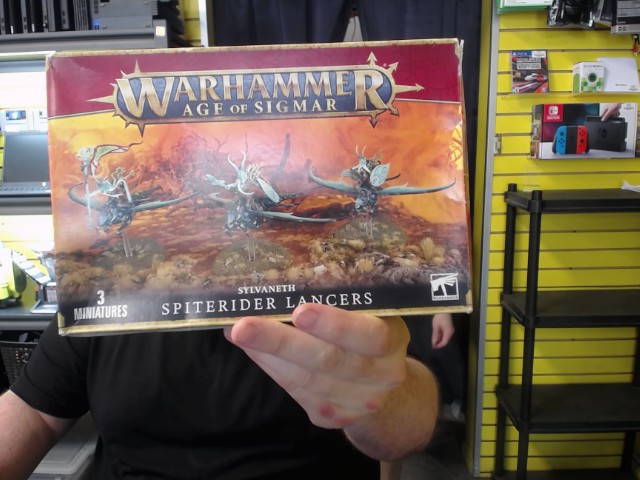 Warhammer spiterrider lancers 3x fig