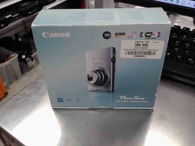 Canon powershot elph 320 hs in box