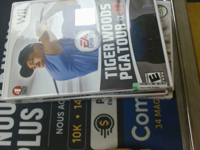 Tiger woods pga tour 07 on wii